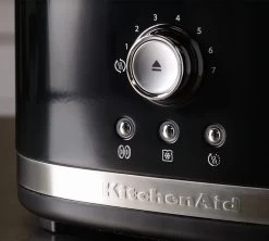 Toaster KitchenAid 5KMT2116EER Noir Onyx 2 Fentes -Vente De Café gpnoir amb