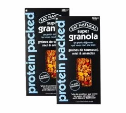 2 Boites De Super Granola Graines De Tournesol, Miel Et Amandes 1Kg - EAT NATURAL