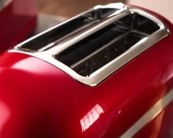Grille-pain KITCHENAID Artisan 5KMT2204ECA - Rouge Pomme D'Amour -Vente De Café grille pain kitchenaid 2 tranches rouge pomme 4