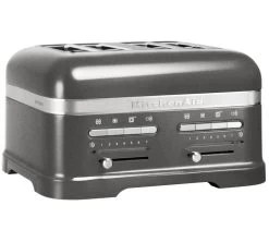 Toaster KitchenAid 5KMT4205EMS Artisan 4 Tranches Gris Etain
