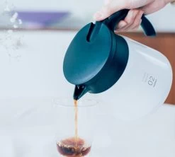 Carafe Isotherme V60 55 Cl Inox Double Paroi - Blanche - HARIO -Vente De Café hariov603 1