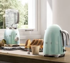 Bouilloire KLF04PGEU Température Réglable Noir 1,7 L + Offre Cadeau - SMEG -Vente De Café i 1