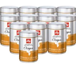 Café En Grains Illy Monoarabica Ethiopie - 12x250g - Illy