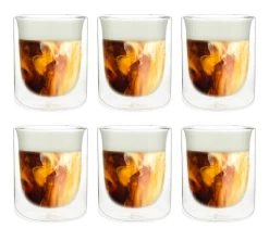 4 + 2 Offerts Verres Double Paroi Mila 25 Cl - PYLANO
