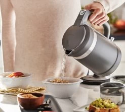 Bouilloire KitchenAid Noire Onyx - 5KEK1565 - 1,5 L + Offre Cadeau -Vente De Café ka design 15 4 3