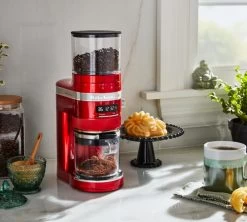Moulin à Café KITCHENAID Artisan 5KCG8433ECA Pomme D'Amour -Vente De Café kitchenaid moulin rouge 5
