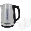 Bouilloire KT101 1.7L Inox + Verre Pylano + Offre Cadeau KOTTEA