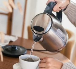 Bouilloire KT101 1.7L Inox + Verre Pylano + Offre Cadeau KOTTEA -Vente De Café kottea kt101 2