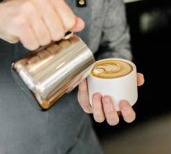 Tasse à Cappuccino - Monty Milk Art Blanc Mat 19 Cl - FELLOW -Vente De Café lifestyle9 1