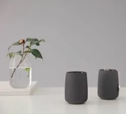 2 Tasses Double Paroi Nicola 150 Ml Noires - VIVA SCANDINAVIA -Vente De Café lifestyle nicola large