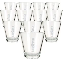 12 Verres Espresso Lavazza - 10 Cl