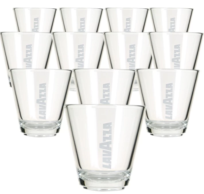 12 Verres Espresso Lavazza - 10 Cl 1 12 Verres Espresso Lavazza - 10 Cl