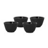 Lot De 4 Tasses En Fonte Noire 12cl - The Kitchenette