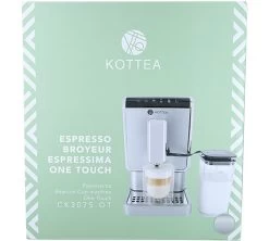 KOTTEA Espressima Silver One Touch CK307S.OT Garantie 3 Ans -Vente De Café machine a cafe kottea one touch 1