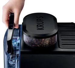 Krups Arabica Noire Argent YY3075FD -Vente De Café machine a cafe krups yy3075fd bac a eau