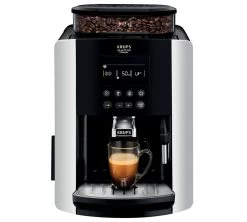 Krups Arabica Noire Argent YY3075FD -Vente De Café machine a cafe krups yy3075fd face