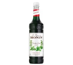 Sirop Monin Menthe - Bouteille Plastique - 1L