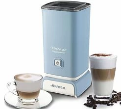 Mousseur à Lait Vintage Bleu - Ariete -Vente De Café mousseur ariete vintage bleu4