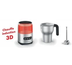 Mousseur à Lait / Chocolatière Induction Inox BCL540- Riviera-et-Bar -Vente De Café mousseur rievera1
