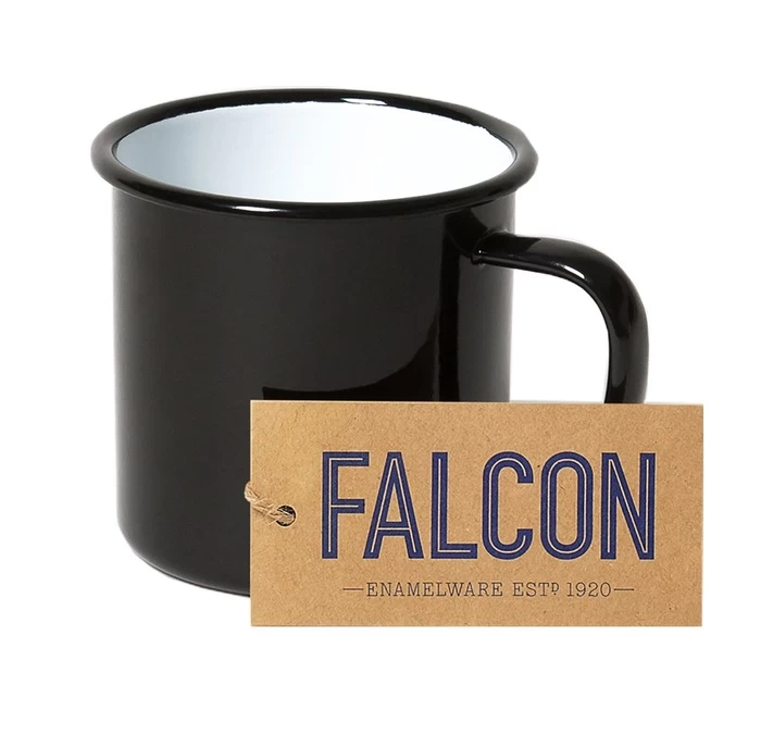 Mug Noir Charbon 35 Cl - FALCON ENAMELWARE 2 Mug Noir Charbon 35 Cl - FALCON ENAMELWARE – Image 2