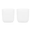 Set De 2 Mugs Douro Double Paroi - Porcelaine Blanche - 10cl - BODUM