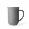 Mug Minima Wool Grey 50 Cl Avec Infuseur Inox - VIVA SCANDINAVIA