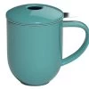 Mug Avec Infuseur Et Couvercle 300ml Teal - LOVERAMICS