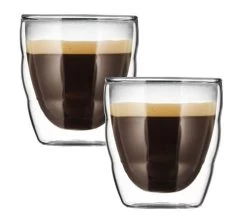 Verres Double Paroi BODUM - Pilatus 8cl, 25cl Et 35cl -Vente De Café pilatus8cl