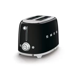 Set Petit-Déjeuner Grille-Pain TSF01BLEU Et Bouilloire KLF05BLEU Noir - SMEG -Vente De Café pr