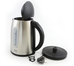 Bouilloire Melitta Prime Aqua Noir Inox 1.7L -Vente De Café prime aqua
