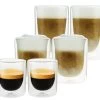 6 Verres Double Paroi Mila 10cl, 25cl Et 35cl - PYLANO