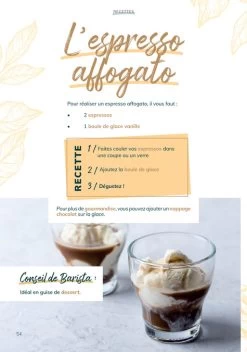 Livre "Les Secrets Du Café" - MAXICOFFEE -Vente De Café recette livre