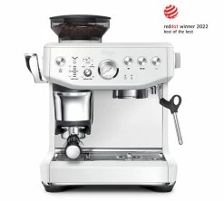 Machine Expresso SAGE Barista Express Impress SES876SST4EEU1 Blanc Sel De Mer