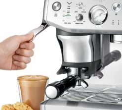 Machine Expresso SAGE Barista Express Impress SES876RVC4EEU1 Rouge Velours -Vente De Café sage express impress mood