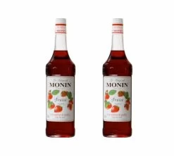 Sirop Monin - Fraise - 2 X 1 L