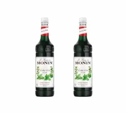 Sirop Monin Menthe - Bouteille Plastique - 2 X 1L