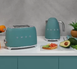 Grille-pain SMEG Vert émeraude Mat TSF01EGMEU 2 Tranches -Vente De Café smeg5