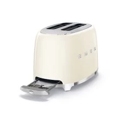 Grille-pain TSF01CREU 2 Tranches Crème - SMEG -Vente De Café smeg creme grille pain 1