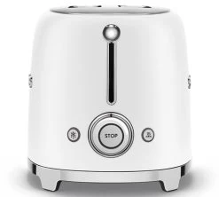 Grille-pain SMEG TSF01WHMEU 2 Tranches Blanc Mat -Vente De Café smeg grilpain bmat4