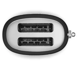 Grille-pain SMEG TSF01BLMEU 2 Tranches Noir Mat -Vente De Café smeg grilpain noirmat2