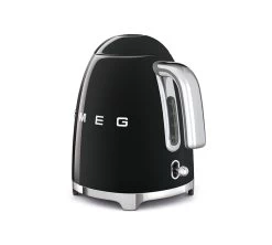 Bouilloire SMEG KLF03BLEU Noire - 1.7L + Offre Cadeau -Vente De Café smeg noir poignee chromee
