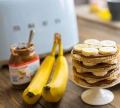 Grille-pain TSF02PBEU 4 Tranches Bleu Azur - SMEG -Vente De Café smeg petit dejeuner