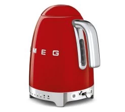 Bouilloire KLF04RDEU Temperature Réglable Rouge 1,7 L + Offre Cadeau - SMEG -Vente De Café smeg rouge vernis