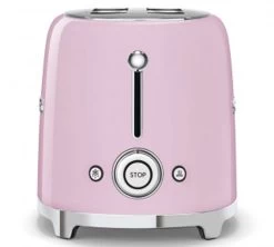 Grille-pain TSF01PKEU 2 Tranches - Rose - SMEG -Vente De Café smeg toaster rose 3
