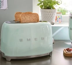 Set Petit Déjeuner (Toaster - Presse Agrumes - Bouilloire) Vert D'eau - SMEG -Vente De Café smeg vdeau 1