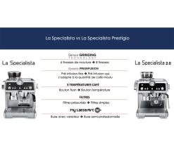 Machine Expresso Avec Broyeur DELONGHI La Specialista 2.0 Prestigio EC 9355.M -Vente De Café specialista comparatif 1