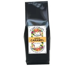 Café En Grains Aromatisé Caramel - Maison Taillefer - 1kg