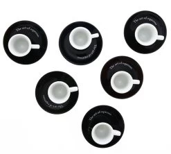 Tasses - ZICAFFE - Tasses Et Sous-tasses The Art Of Espresso 7 Cl -Vente De Café tasses dessus