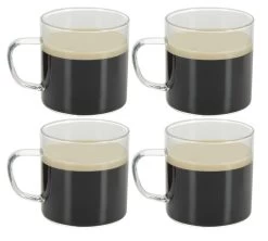 Tasses - OGO Living - Tasses Et Sous Verres - En Verre 25cl X4