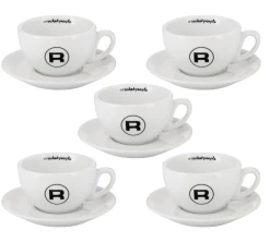 6 Tasses + Sous-tasses Flat White - Rocket Espresso